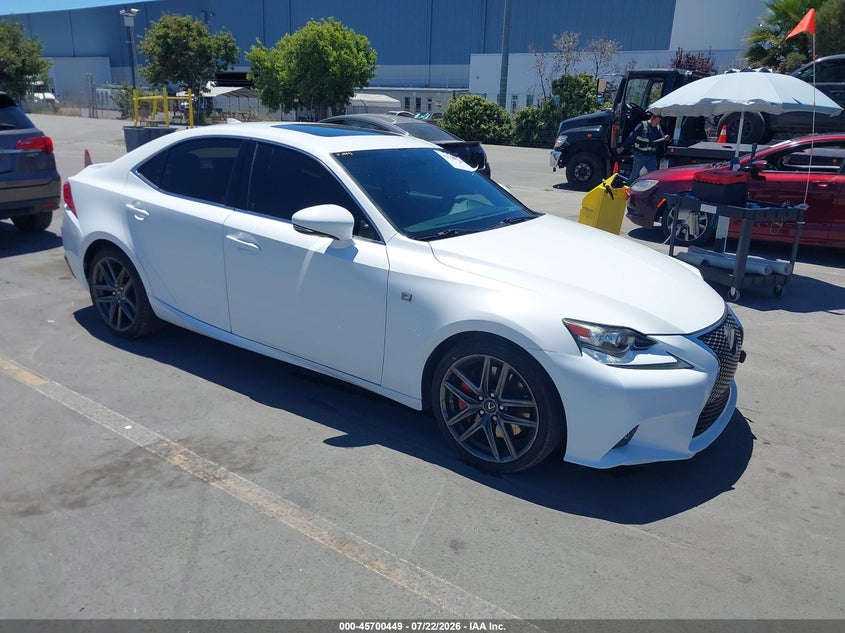 2014 Lexus Is VIN JTHBE1D25E5010737 — IAAI salvage auction photo