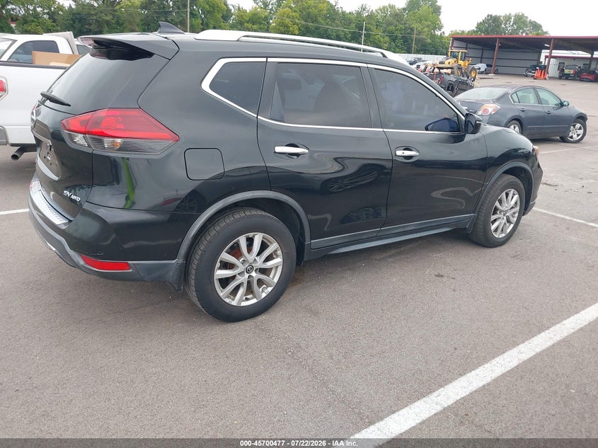 2018 Nissan Rogue VIN KNMAT2MV8JP606359 IAAI salvage auction — REAR END, Clear (Tennessee), sold $1,300 on 2026-07-28 (photo 4)