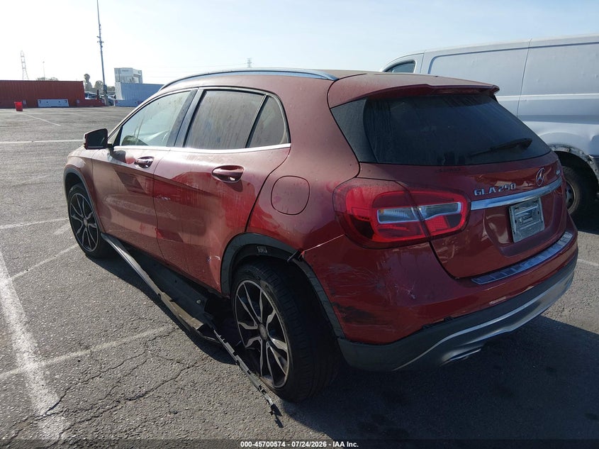2015 Mercedes-benz Gla-klasse VIN WDCTG4GBXFJ167910 IAAI salvage auction — LEFT REAR, Salvage Title, sold $3,800 on 2026-08-13 (photo 3)