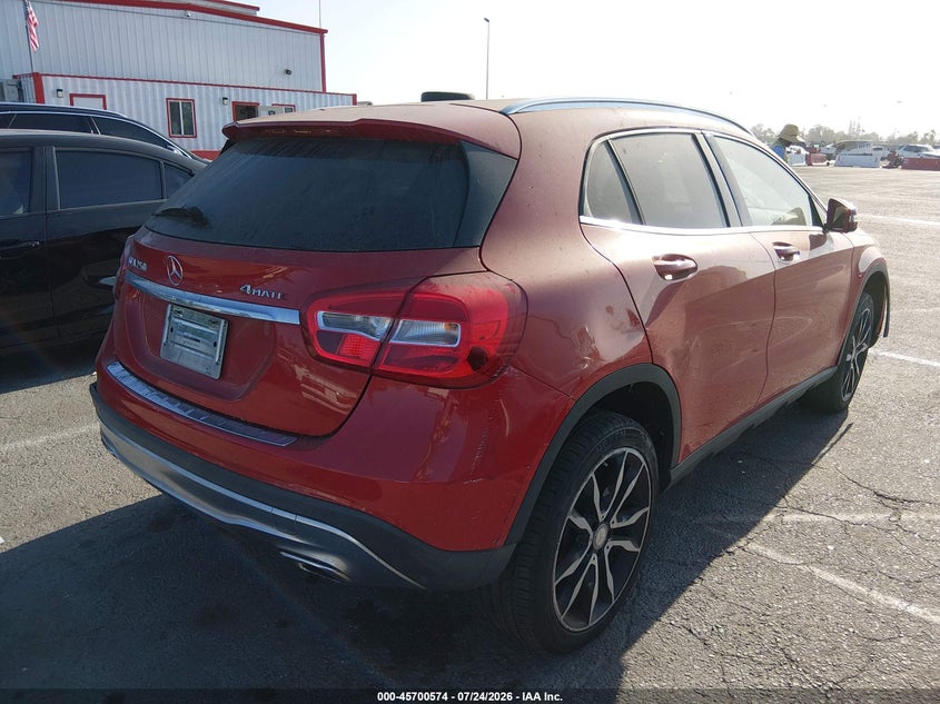 2015 Mercedes-benz Gla-klasse VIN WDCTG4GBXFJ167910 IAAI salvage auction — LEFT REAR, Salvage Title, sold $3,800 on 2026-08-13 (photo 4)