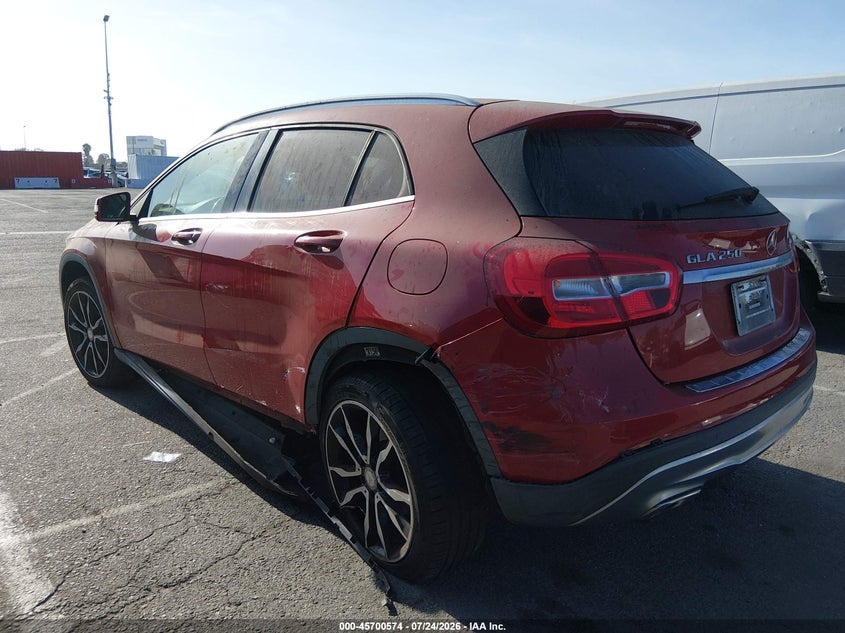 2015 Mercedes-benz Gla-klasse VIN WDCTG4GBXFJ167910 IAAI salvage auction — LEFT REAR, Salvage Title, sold $3,800 on 2026-08-13 (photo 6)
