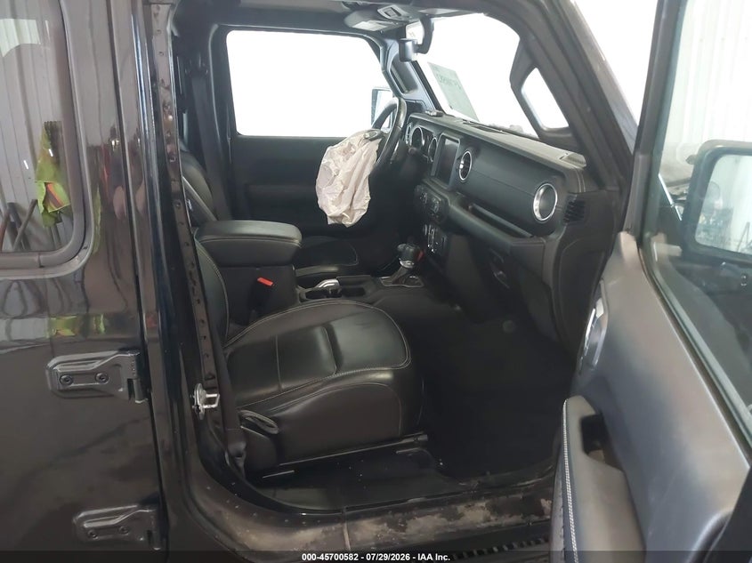 2021 Jeep Gladiator VIN 1C6HJTFG4ML500664 IAAI salvage auction — FRONT END, Regular (South Dakota), sold $8,600 on 2026-08-30 (photo 5)