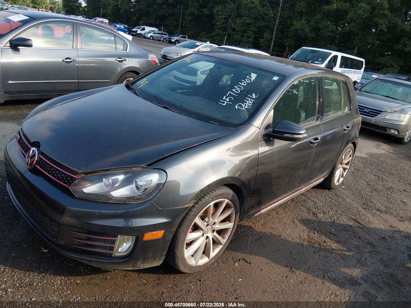 2010 Volkswagen Gti VIN WVWHV7AJ6AW408649 IAAI salvage auction — NORMAL WEAR, Clear (Georgia), sold $450 on 2026-08-05 (photo 2)