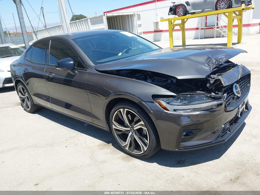 2024 Volvo S60 VIN 7JRL12FL1RG326967 IAAI salvage auction — FRONT END, Wait Title, sold $8,700 on 2026-09-24 (photo 1)