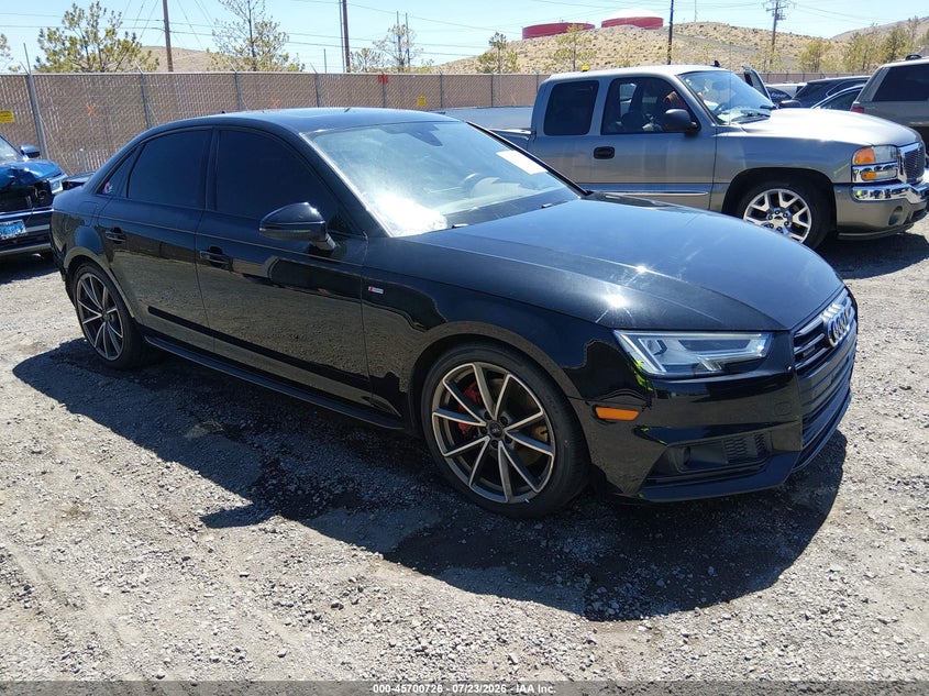 2018 Audi A4 VIN WAUFNAF41JA115503 IAAI salvage auction — REAR END, Salvage Title, sold $7,000 on 2026-08-16 (photo 1)