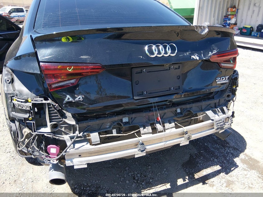 2018 Audi A4 VIN WAUFNAF41JA115503 IAAI salvage auction — REAR END, Salvage Title, sold $7,000 on 2026-08-16 (photo 6)