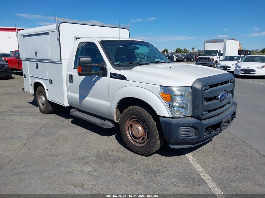 2016 Ford F-250 VIN 1FDBF2A64GED02504 IAAI salvage auction — NORMAL WEAR, SF97 (California), sold $18,600 on 2026-08-27 (photo 1)