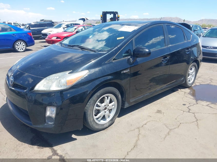 2011 Toyota Prius VIN JTDKN3DUXB0256187 IAAI salvage auction — FRONT END, Salvage (Arizona), sold $1,300 on 2026-08-03 (photo 2)