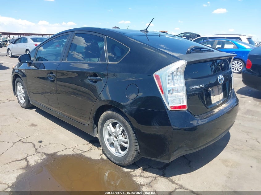 2011 Toyota Prius VIN JTDKN3DUXB0256187 IAAI salvage auction — FRONT END, Salvage (Arizona), sold $1,300 on 2026-08-03 (photo 3)