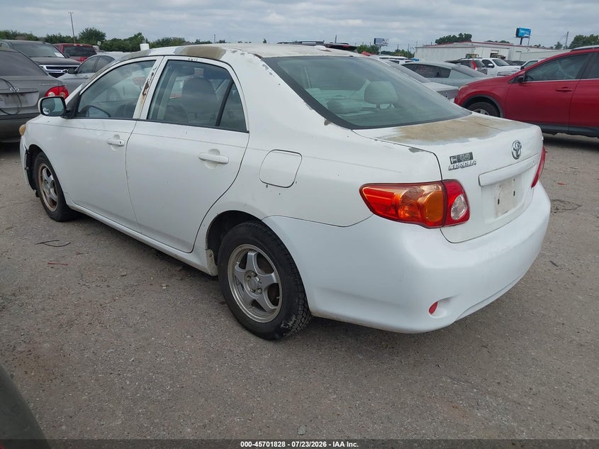 2009 Toyota Corolla VIN JTDBL40E79J027755 IAAI salvage auction — NORMAL WEAR, Original (Texas), sold $25 on 2026-07-29 (photo 3)