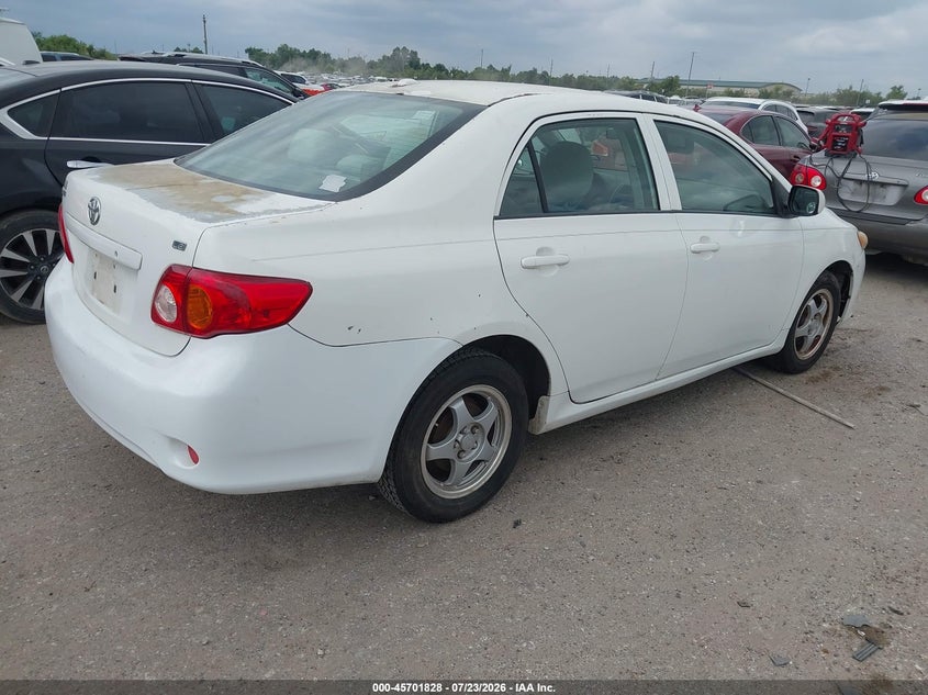 2009 Toyota Corolla VIN JTDBL40E79J027755 IAAI salvage auction — NORMAL WEAR, Original (Texas), sold $25 on 2026-07-29 (photo 4)