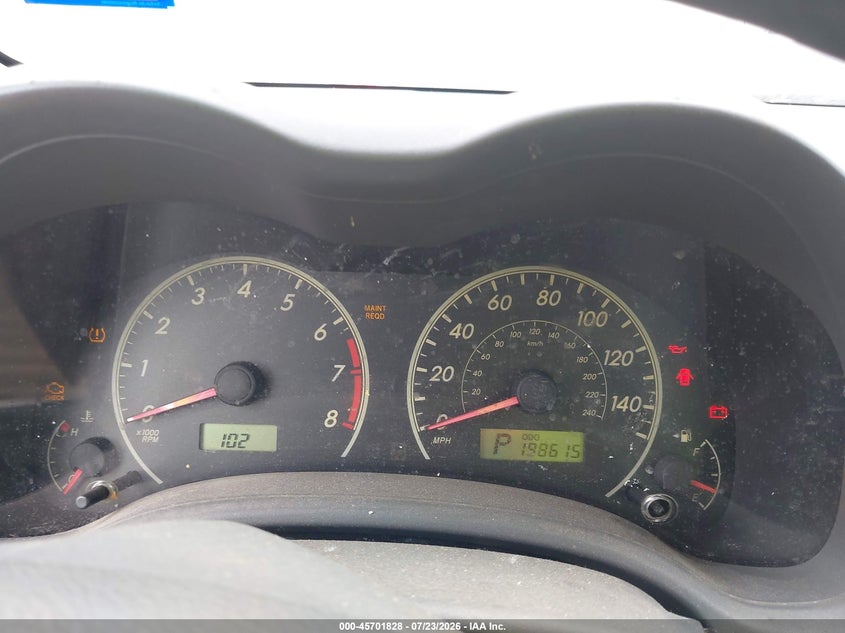 2009 Toyota Corolla VIN JTDBL40E79J027755 IAAI salvage auction — NORMAL WEAR, Original (Texas), sold $25 on 2026-07-29 (photo 7)