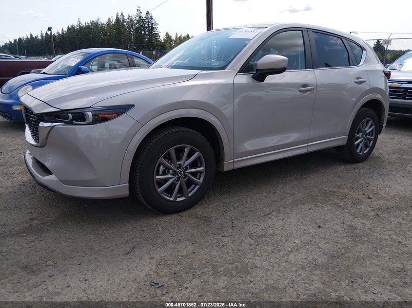 2025 Mazda Cx-5 VIN JM3KFBBL1S0639797 IAAI salvage auction — RIGHT FRONT, Salvage Title, sold $17,150 on 2026-07-29 (photo 2)