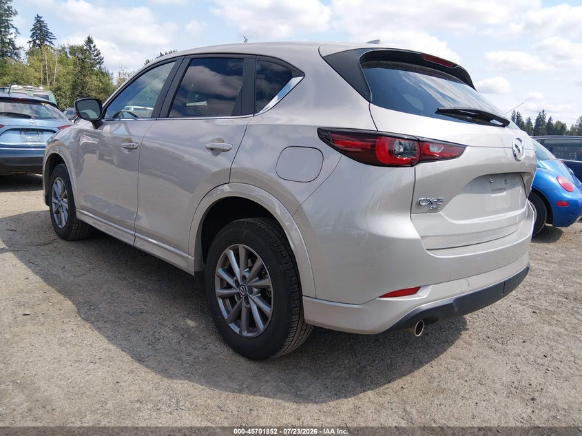 2025 Mazda Cx-5 VIN JM3KFBBL1S0639797 IAAI salvage auction — RIGHT FRONT, Salvage Title, sold $17,150 on 2026-07-29 (photo 3)