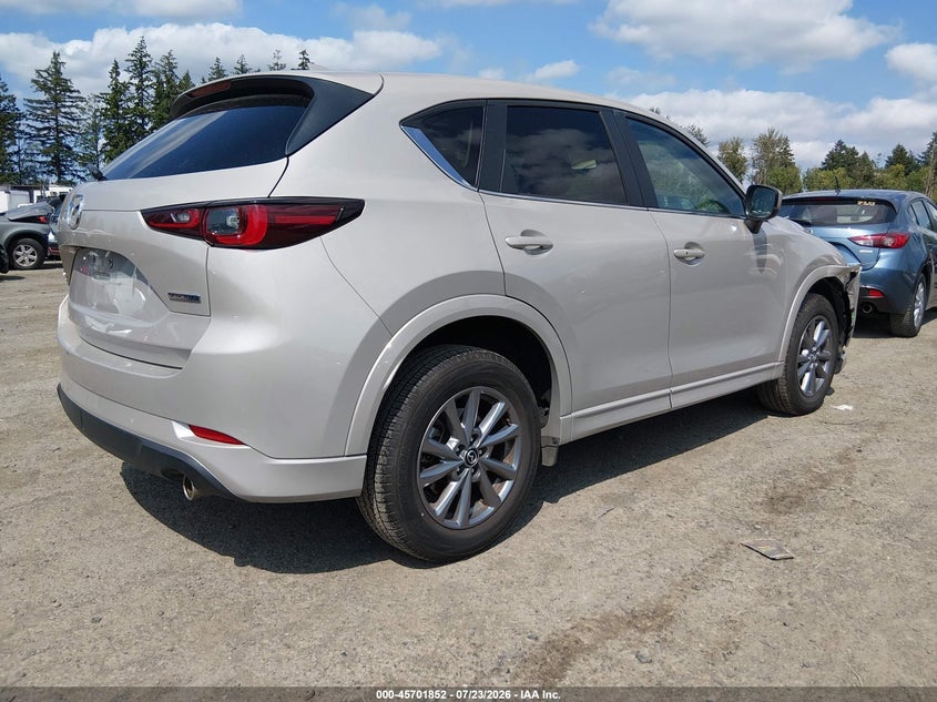 2025 Mazda Cx-5 VIN JM3KFBBL1S0639797 IAAI salvage auction — RIGHT FRONT, Salvage Title, sold $17,150 on 2026-07-29 (photo 4)