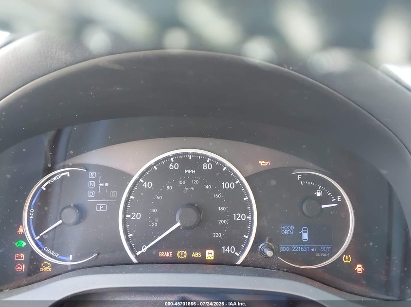 2013 Lexus Ct VIN JTHKD5BH3D2171962 IAAI salvage auction — FRONT END, Wait Title, sold $2,100 on 2026-08-01 (photo 7)
