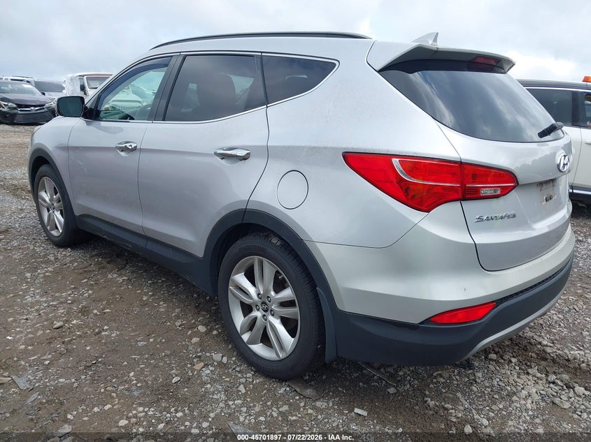 2014 Hyundai Santa fe VIN 5XYZUDLA1EG164351 IAAI salvage auction — NORMAL WEAR, Clear (Tennessee), sold $25 on 2026-07-30 (photo 3)
