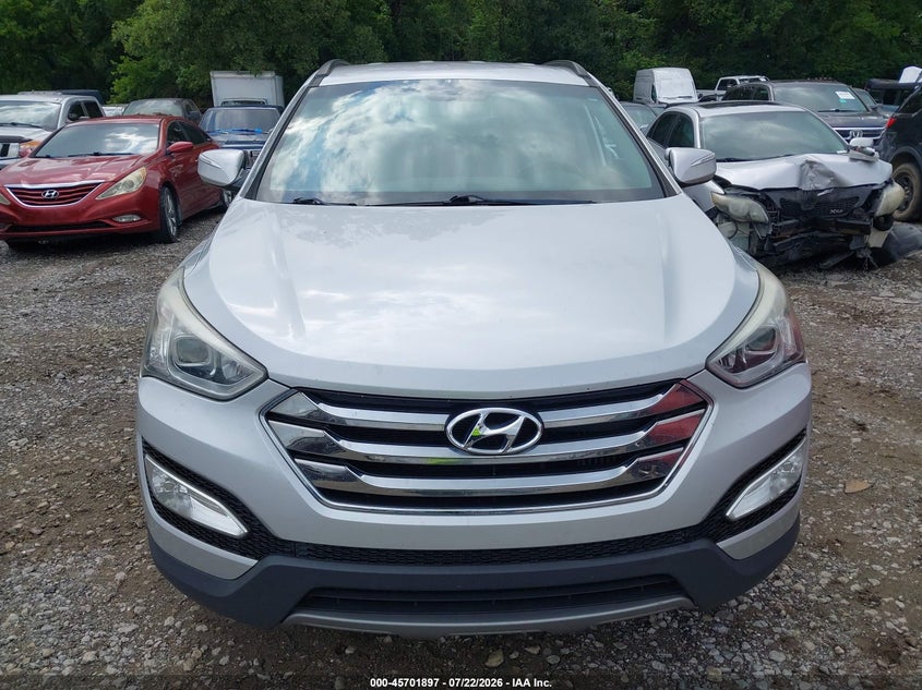 2014 Hyundai Santa fe VIN 5XYZUDLA1EG164351 IAAI salvage auction — NORMAL WEAR, Clear (Tennessee), sold $25 on 2026-07-30 (photo 6)
