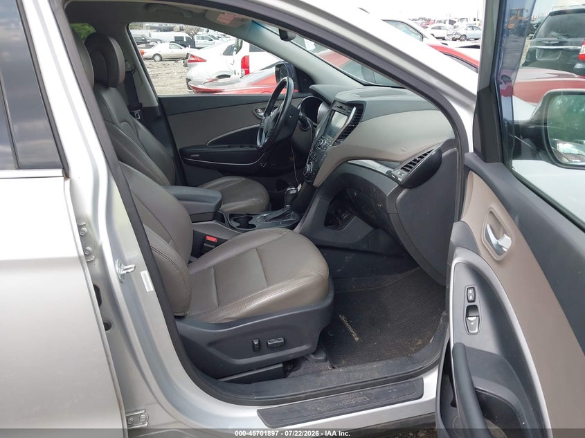 2014 Hyundai Santa fe VIN 5XYZUDLA1EG164351 IAAI salvage auction — NORMAL WEAR, Clear (Tennessee), sold $25 on 2026-07-30 (photo 5)