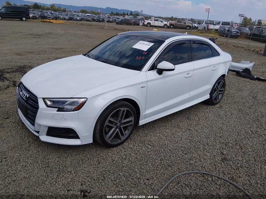 2018 Audi A3 VIN WAUJ8GFF6J1020859 IAAI salvage auction — REAR END, Salvage (Oregon), sold $6,000 on 2026-09-14 (photo 2)