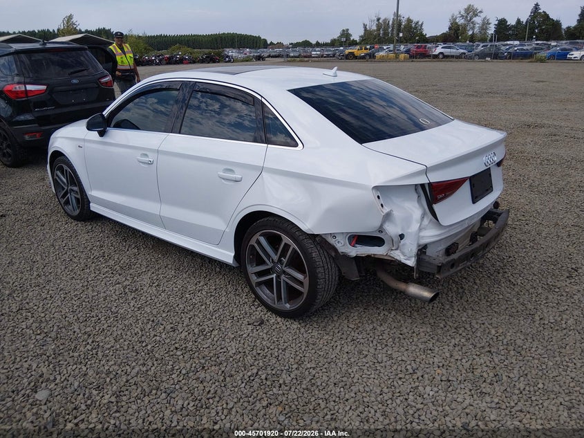 2018 Audi A3 VIN WAUJ8GFF6J1020859 IAAI salvage auction — REAR END, Salvage (Oregon), sold $6,000 on 2026-09-14 (photo 3)