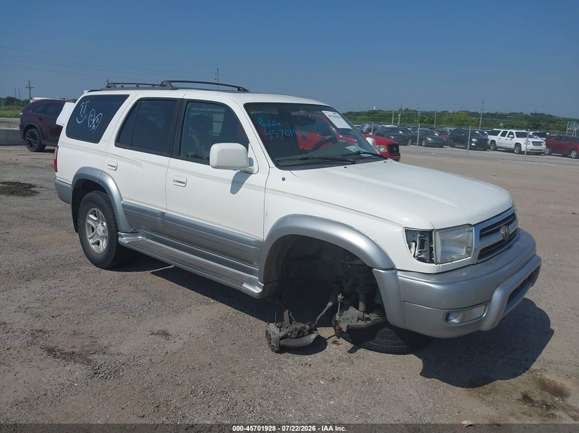 1999 Toyota 4runner VIN JT3GN87RXX0115688 IAAI salvage auction — NORMAL WEAR, Clear - Public Restricted (Oklahoma), sold $925 on 2026-07-28 (photo 1)