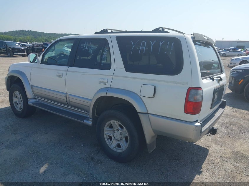 1999 Toyota 4runner VIN JT3GN87RXX0115688 IAAI salvage auction — NORMAL WEAR, Clear - Public Restricted (Oklahoma), sold $925 on 2026-07-28 (photo 3)