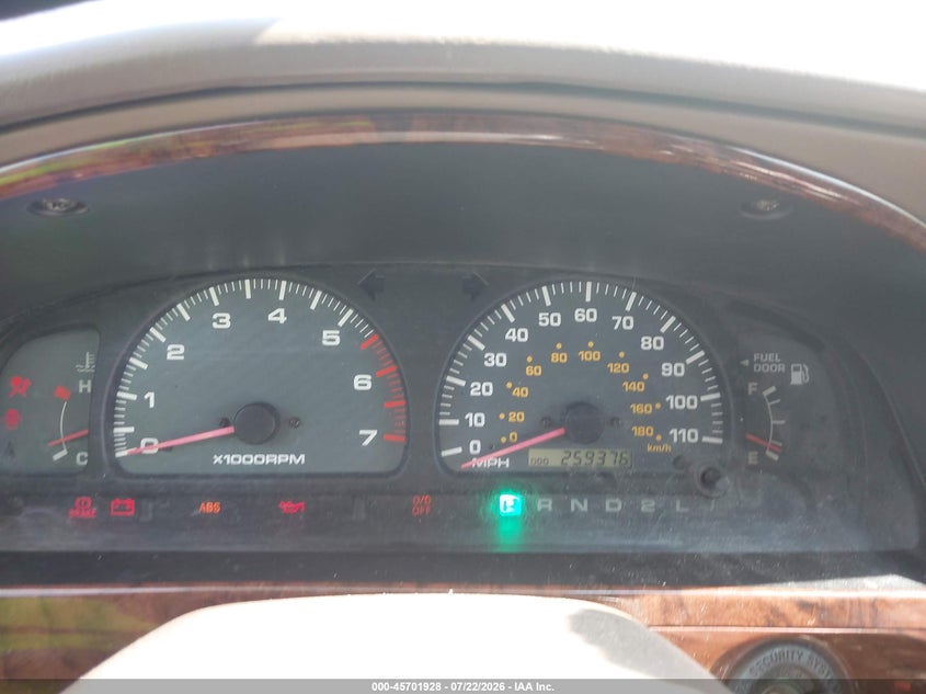 1999 Toyota 4runner VIN JT3GN87RXX0115688 IAAI salvage auction — NORMAL WEAR, Clear - Public Restricted (Oklahoma), sold $925 on 2026-07-28 (photo 7)