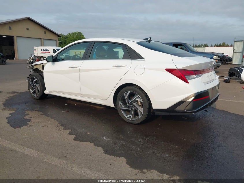 2025 Hyundai Elantra VIN KMHLS4DG3SU998934 IAAI salvage auction — FRONT END, Enterprise Vehicles Clear Only (Washington), sold $8,800 on 2026-07-29 (photo 3)