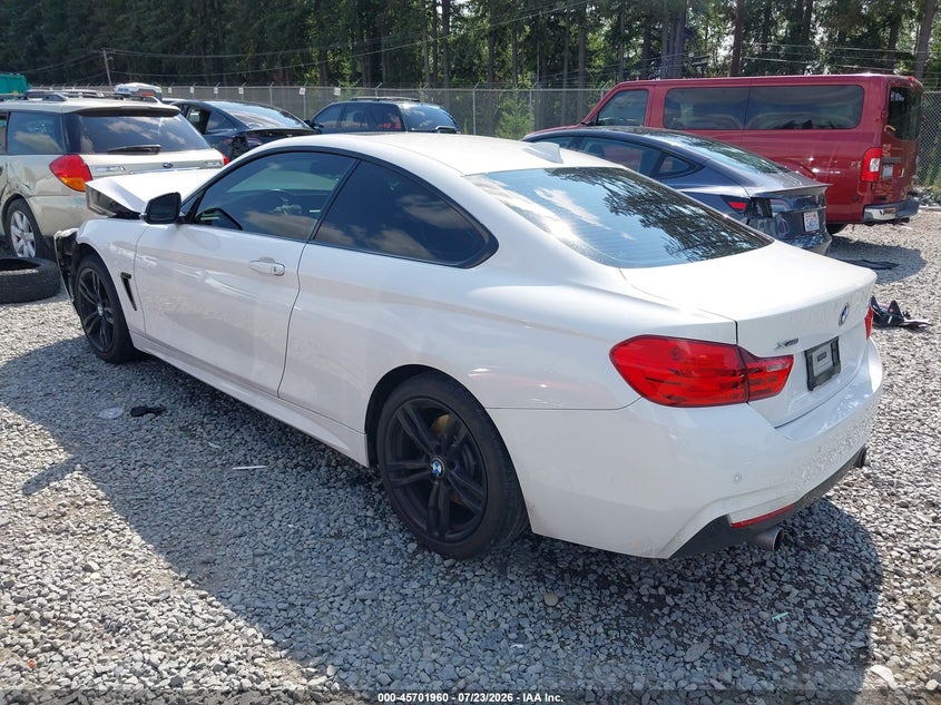 2014 BMW 4er VIN WBA3R5C56EK187325 IAAI salvage auction — FRONT END, Salvage Title, sold $4,200 on 2026-08-10 (photo 3)
