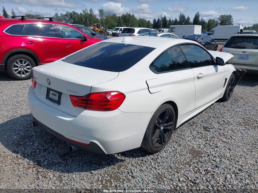 2014 BMW 4er VIN WBA3R5C56EK187325 IAAI salvage auction — FRONT END, Salvage Title, sold $4,200 on 2026-08-10 (photo 4)
