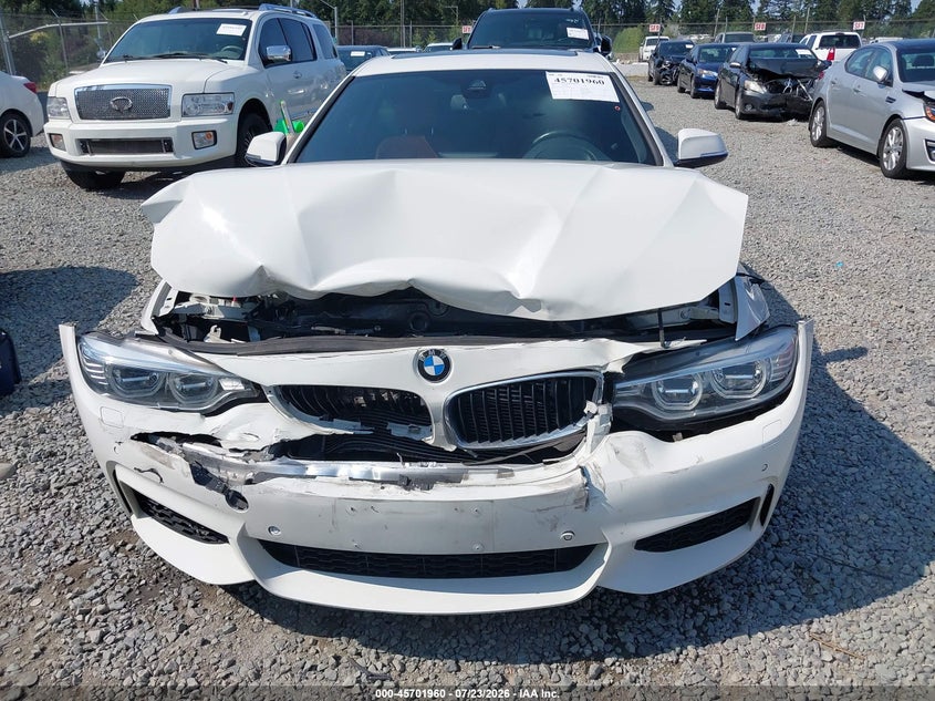 2014 BMW 4er VIN WBA3R5C56EK187325 IAAI salvage auction — FRONT END, Salvage Title, sold $4,200 on 2026-08-10 (photo 6)