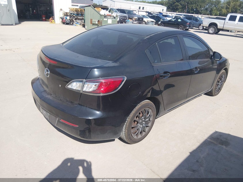 2013 Mazda 3 VIN JM1BL1TF3D1845947 IAAI salvage auction — NORMAL WEAR, Original (Texas), sold $225 on 2026-07-28 (photo 4)