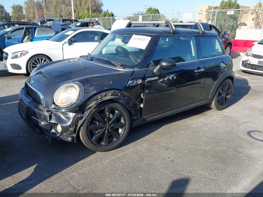 2012 Mini Cooper VIN WMWSV3C51CT387578 IAAI salvage auction — LEFT SIDE, Salvage Title, sold $775 on 2026-08-06 (photo 2)
