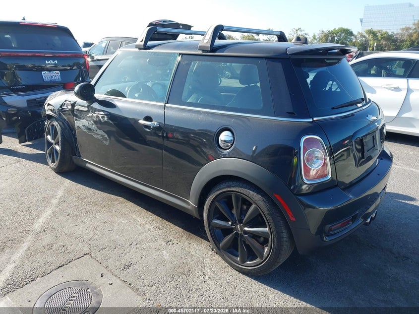 2012 Mini Cooper VIN WMWSV3C51CT387578 IAAI salvage auction — LEFT SIDE, Salvage Title, sold $775 on 2026-08-06 (photo 3)