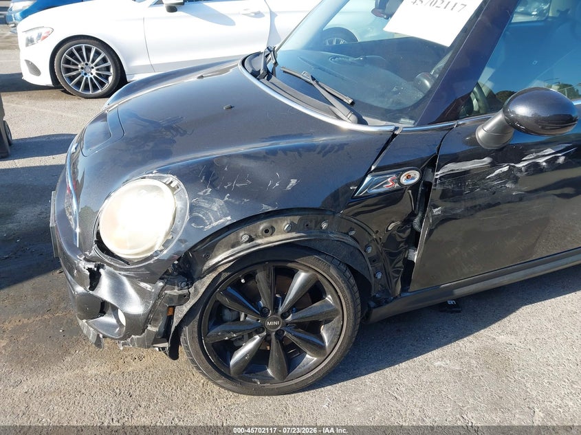 2012 Mini Cooper VIN WMWSV3C51CT387578 IAAI salvage auction — LEFT SIDE, Salvage Title, sold $775 on 2026-08-06 (photo 6)