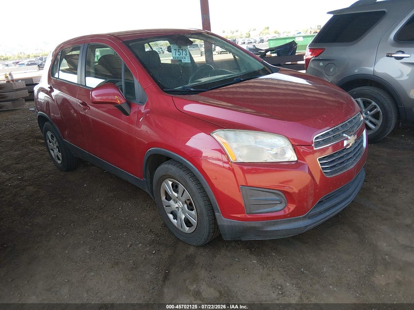 2015 Chevrolet Trax VIN KL7CJKSB9FB212247 IAAI salvage auction — NORMAL WEAR, Clear-Dealer Only (Arizona), sold $25 on 2026-07-28 (photo 1)