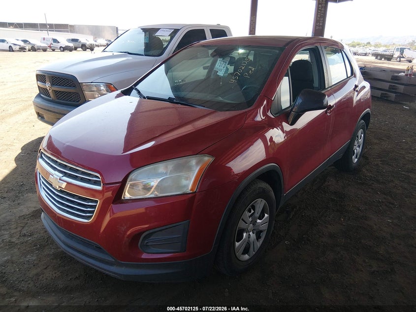 2015 Chevrolet Trax VIN KL7CJKSB9FB212247 IAAI salvage auction — NORMAL WEAR, Clear-Dealer Only (Arizona), sold $25 on 2026-07-28 (photo 6)