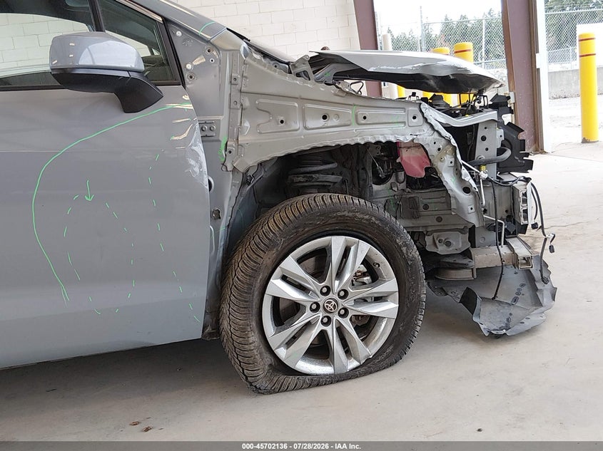 2023 Toyota Sienna VIN 5TDCSKFCXPS087112 IAAI salvage auction — RIGHT FRONT, Salvage Title, sold $11,200 on 2026-08-19 (photo 6)