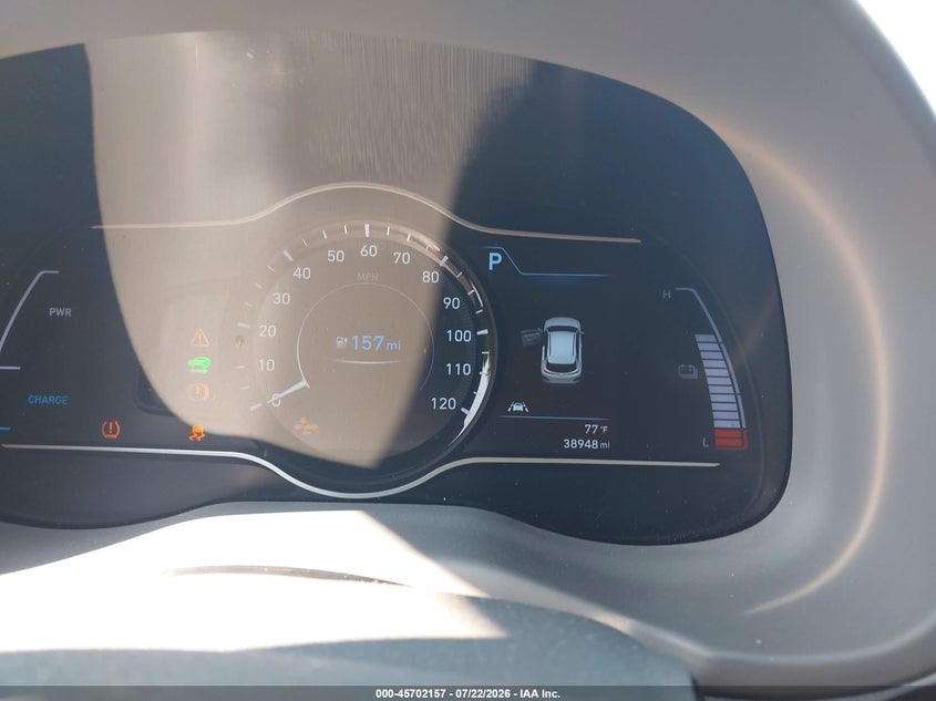 2019 Hyundai Kona VIN KM8K53AG3KU048915 IAAI salvage auction — NORMAL WEAR, Clear (Virginia), sold $3,800 on 2026-07-29 (photo 7)