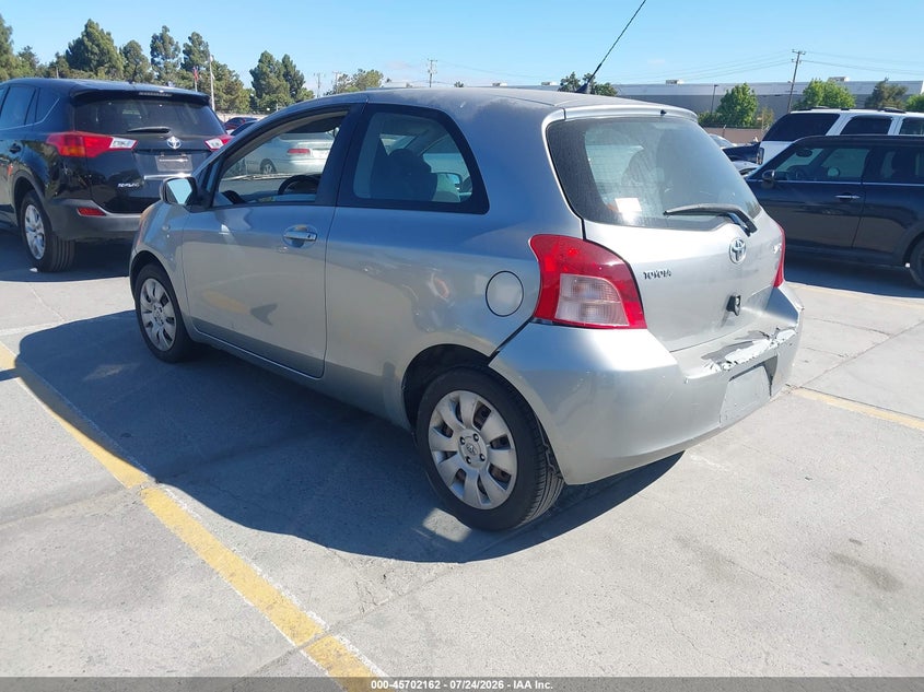 2007 Toyota Yaris VIN JTDJT923775099453 IAAI salvage auction — FRONT END, Salvage (California), sold $875 on 2026-08-03 (photo 3)