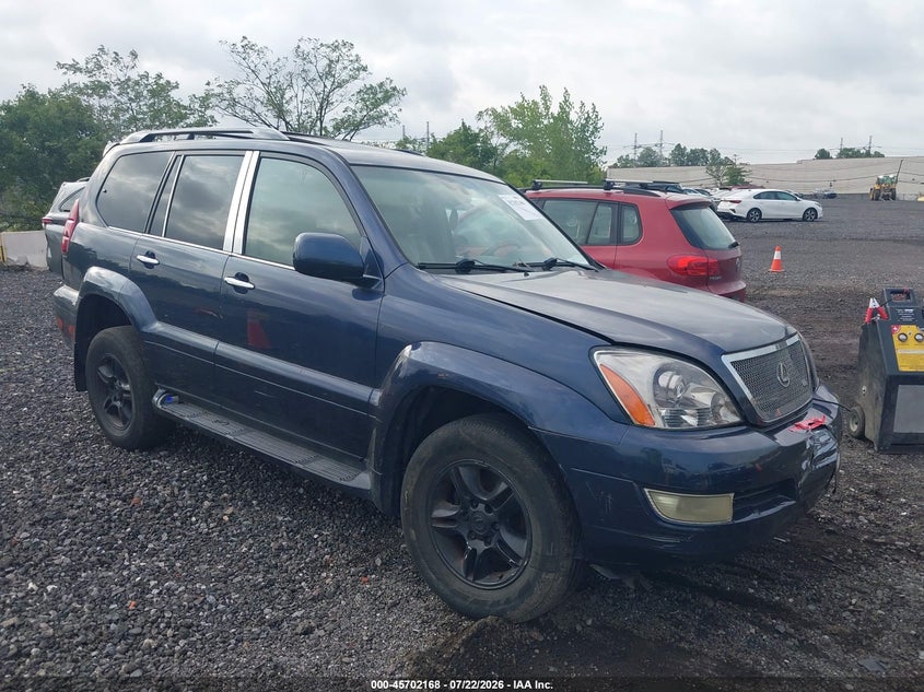 2004 Lexus Gx 470 VIN JTJBT20X140038848 IAAI salvage auction — NORMAL WEAR, Clear (New York), sold $775 on 2026-07-28 (photo 1)