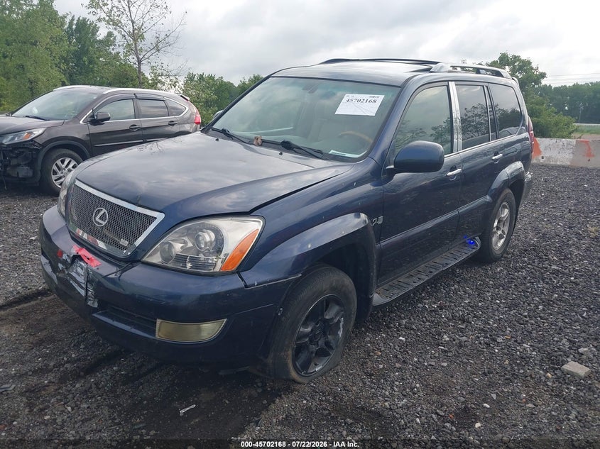2004 Lexus Gx 470 VIN JTJBT20X140038848 IAAI salvage auction — NORMAL WEAR, Clear (New York), sold $775 on 2026-07-28 (photo 2)