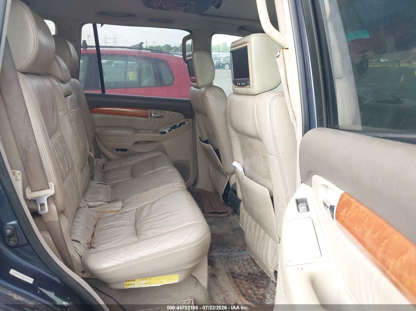 2004 Lexus Gx 470 VIN JTJBT20X140038848 IAAI salvage auction — NORMAL WEAR, Clear (New York), sold $775 on 2026-07-28 (photo 8)