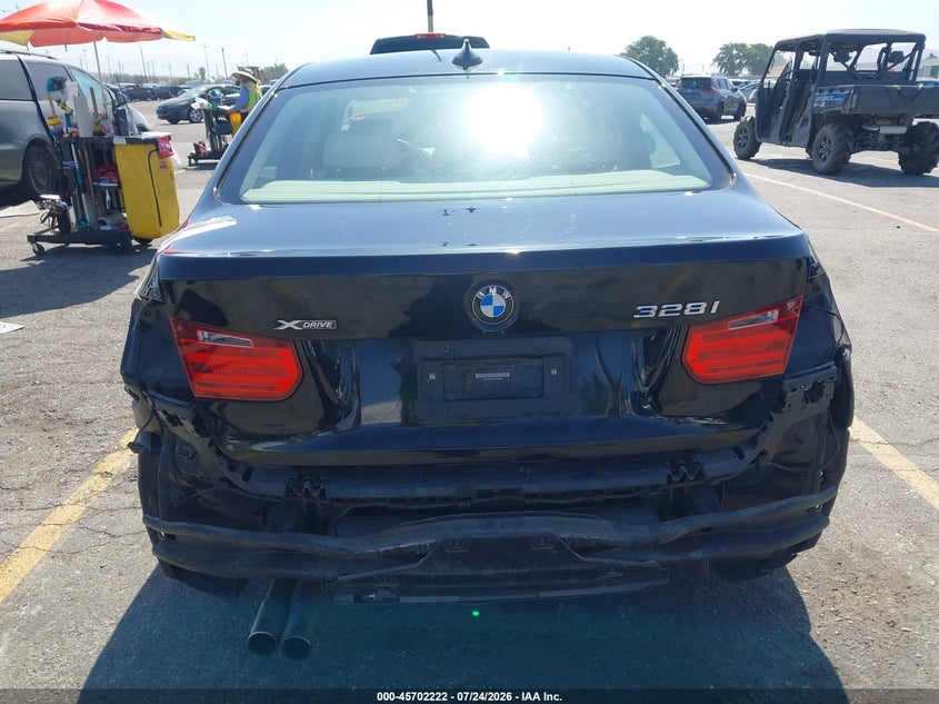 2013 BMW 3er VIN WBA3B3C50DF540836 IAAI salvage auction — REAR END, Salvage (California), sold $975 on 2026-08-18 (photo 6)