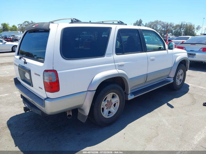 2000 Toyota 4runner VIN JT3GN87R9Y0150174 IAAI salvage auction — NORMAL WEAR, Clear - Dealer Only (California), sold $25 on 2026-07-30 (photo 4)