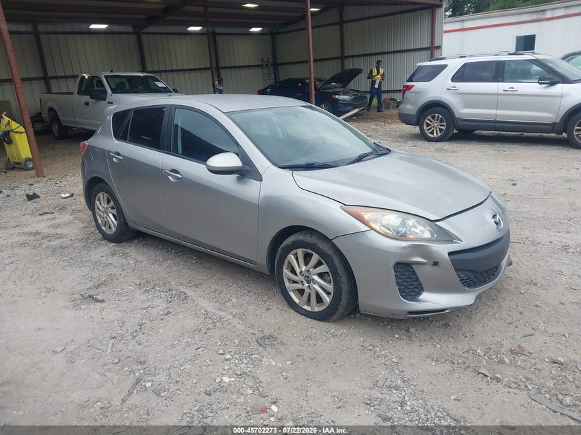 2013 Mazda 3 VIN JM1BL1L72D1760154 IAAI salvage auction — ENGINE DAMAGE, Clear (Georgia), sold $250 on 2026-07-31 (photo 1)