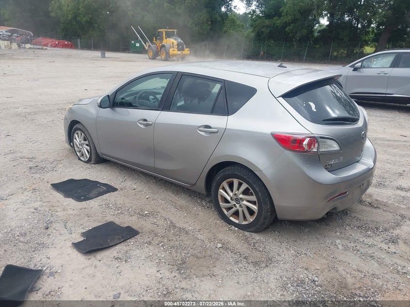 2013 Mazda 3 VIN JM1BL1L72D1760154 IAAI salvage auction — ENGINE DAMAGE, Clear (Georgia), sold $250 on 2026-07-31 (photo 3)