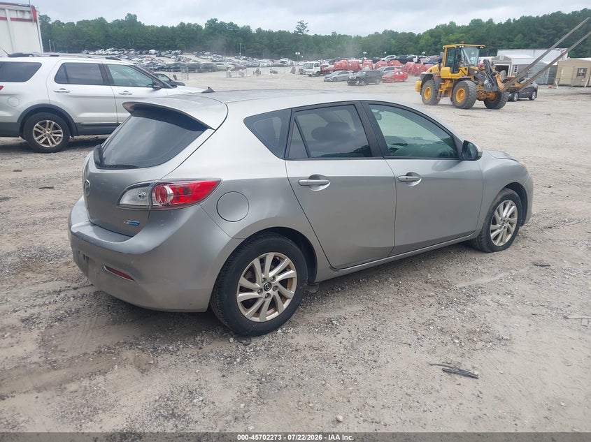 2013 Mazda 3 VIN JM1BL1L72D1760154 IAAI salvage auction — ENGINE DAMAGE, Clear (Georgia), sold $250 on 2026-07-31 (photo 4)