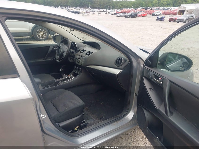 2013 Mazda 3 VIN JM1BL1L72D1760154 IAAI salvage auction — ENGINE DAMAGE, Clear (Georgia), sold $250 on 2026-07-31 (photo 5)